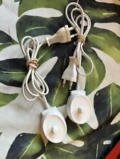 TWO (2) x BRAUN Electric toothbrush 220-240 V ac chargers