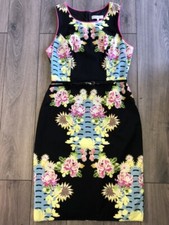 Black Floral Special Edition Red Herring Dress