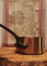 Antique French Copper Saucepan