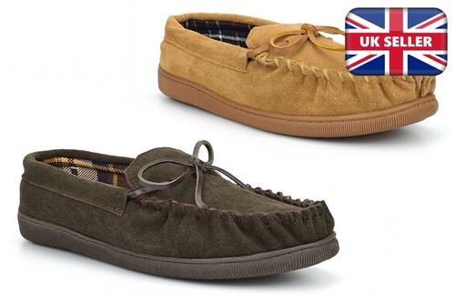 Mens moccasin slippers size - mens, 6