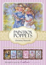 Paintbox Poppets Papercraft CD Rom Christine Haworth