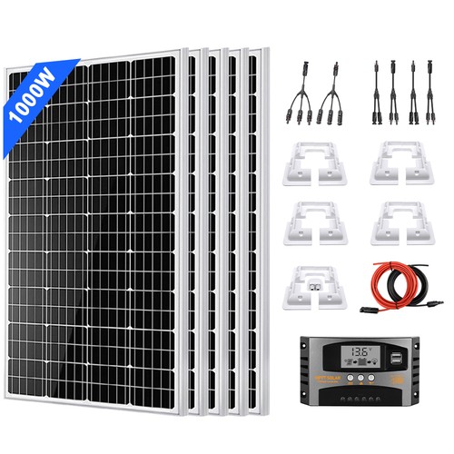 1000w solar panel kit - solar, 12v