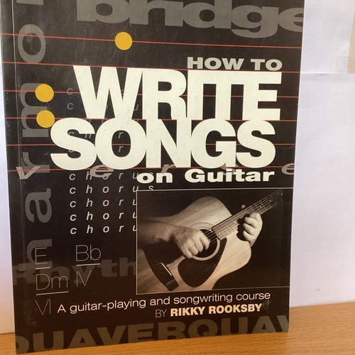 How write songs guitar - how,