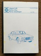 JAGUAR XJ6 S 1 Parts Manual Van Workshop List Brochure Handbook Part Engine XK