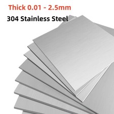 Thick 0.01 - 2.5mm Stainless