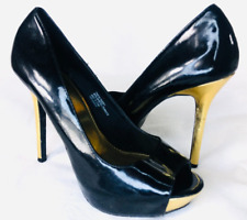 Shoes High Heels Black Open
