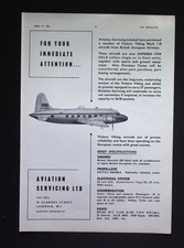 Original 1953 Advert Vickers