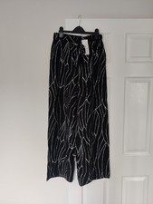 New Primark Black Wide Leg
