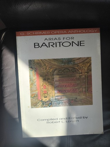 Schirmer arias for - schirmer, baritone