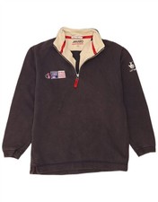 Musto Boys Graphic Zip Neck