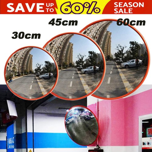 Wide angle traffic - mirror, road