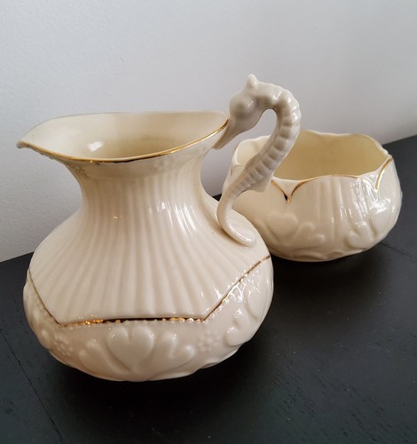 Seahorse belleek collectors - seahorse,