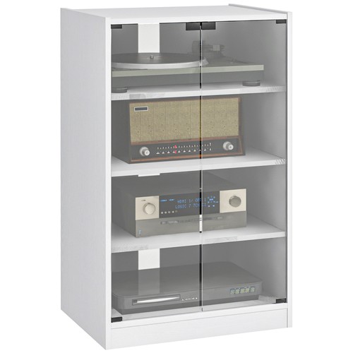 Homcom tier stand with - homcom, hi-fi