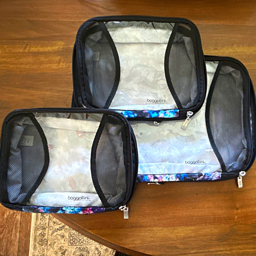Baggallini clear mesh - baggallini,