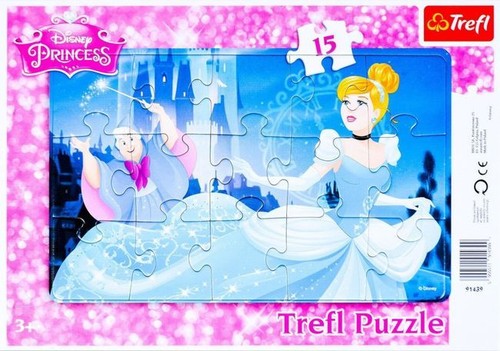 Trefl disney cinderella framed - trefl,