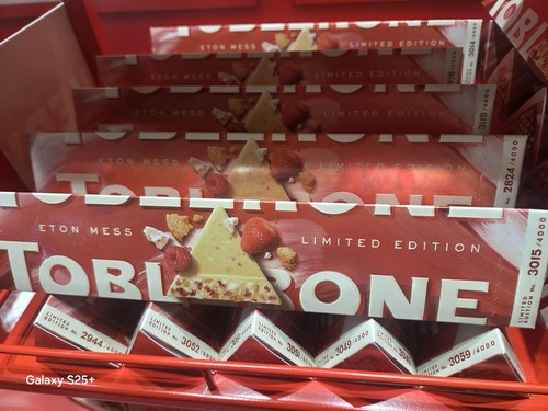 Toblerone eton mess heathrow - toblerone,