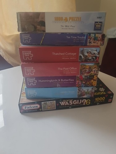 Jigsaw puzzles bundle job - 7,