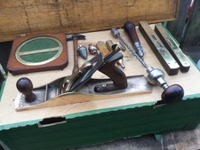 Joblot of Vintage Antique Carpenters Wood Working Hand Tools.