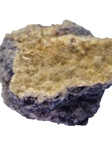 Blue john fluorite crystal - john,