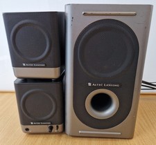 Altec Lansing 221 2.1 Speaker System - Fully Tested - 12M Warranty - VGC