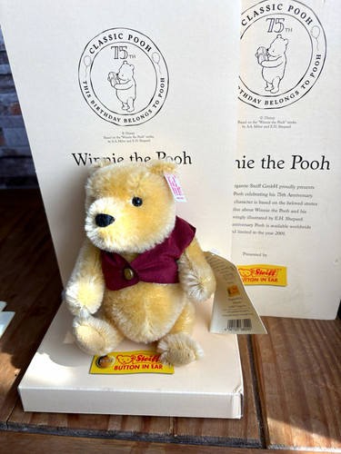 Steiff classic pooh winnie - steiff, the
