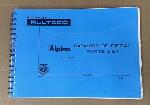 Bultaco alpina 98 - 98,