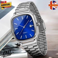 New Retro Classic Unisex Vintage Quartz Steel Bracelet Watch-A168WA-1YES UK