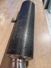Remus Motorcycle Silencer End Can carbon fibre possibly  ZX6 read description 