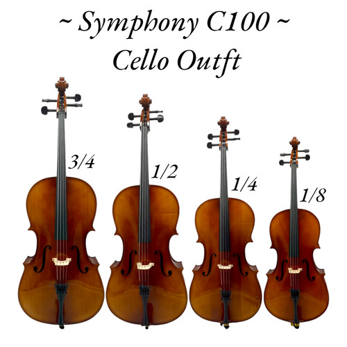Symphony c100 student cello - symphony,