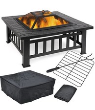 Femor Fire Pit And grill Table