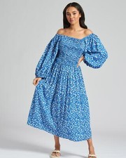 Ladies Summer Dress Blue