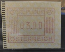 Austria 1983 machine printed label MNH