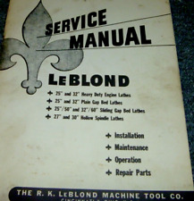 LeBlond 32"/60" Gap Bed Lathe