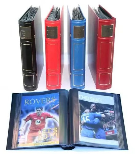 Football programme binder - football, a4