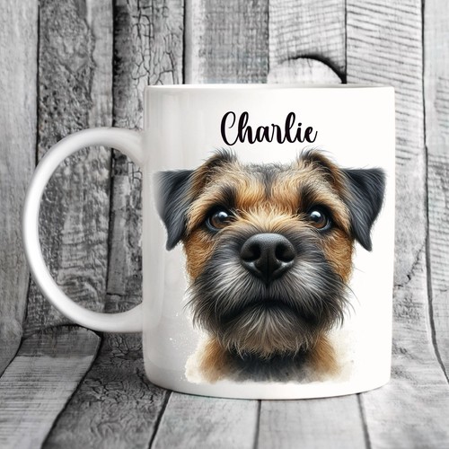 Personalised border terrier - personalised,