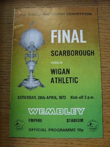 1973 trophy final - fa,