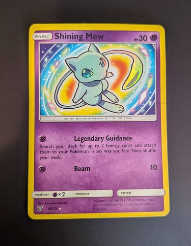 Pokémon tcg shining - tcg, mew