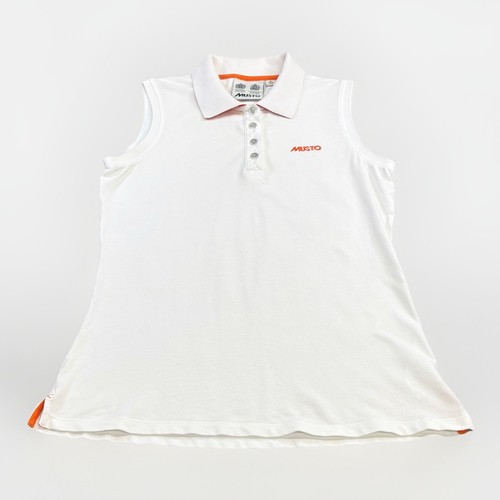 Musto sleeveless polo shirt