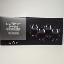 BarCraft Glass Port Sippers