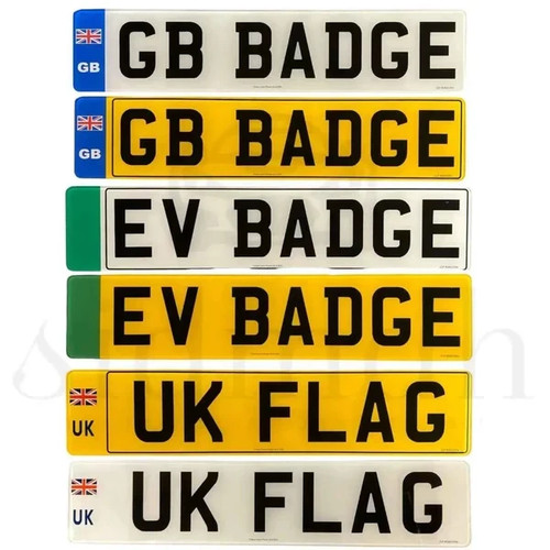 Premium number plates - 2d,
