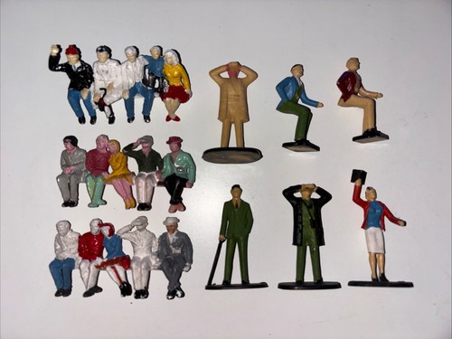 Vintage scalextric figures - scalextric,