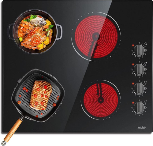 Ceramic hob zones electric - 4,