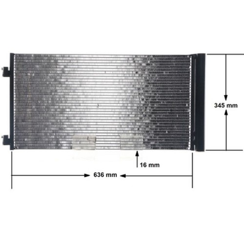 Mahle condenser for - mahle, mini