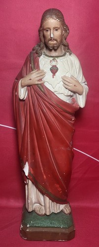 Vintage sacred heart jesus - sacred, of