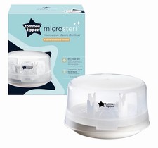 Tommee Tippee Microsteri - Microwave Steam Steriliser - Holds 4 x Bottles