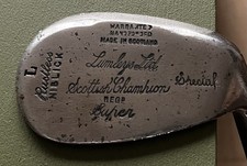 Playable VINTAGE Super NIBLICK Antique Hickory Large Headed GOLF CLUB 1920’s