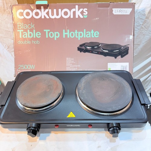 Cookworks 2500w double - cookworks,