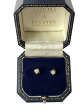 1985 Opal Earrings 9ct Gold