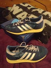 Adidas Men's Navy Blue TRX Vintage 10/.5 UK Trainers/ Superb Condition Rare VGC