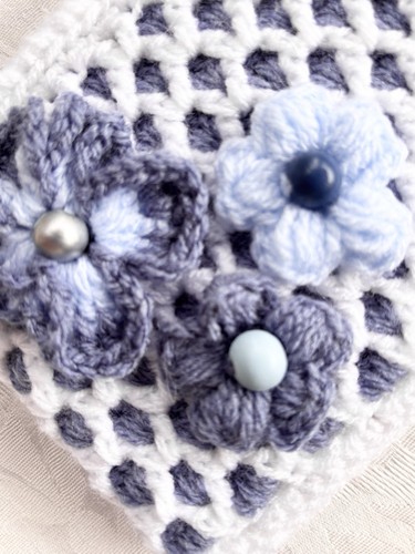 Pretty floral trellis handmade - floral,